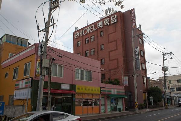 Jeju Brd Hotel Exteriör bild